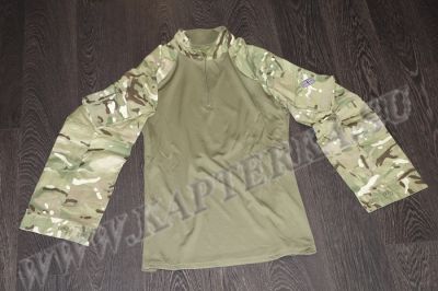 Рубашка под бронежилет армии Великобритании. Оригинал. Расцветка - MTP/олива, действующий камуфляж армии Великобритании. Предназначена для ношения под бронежилетом. 